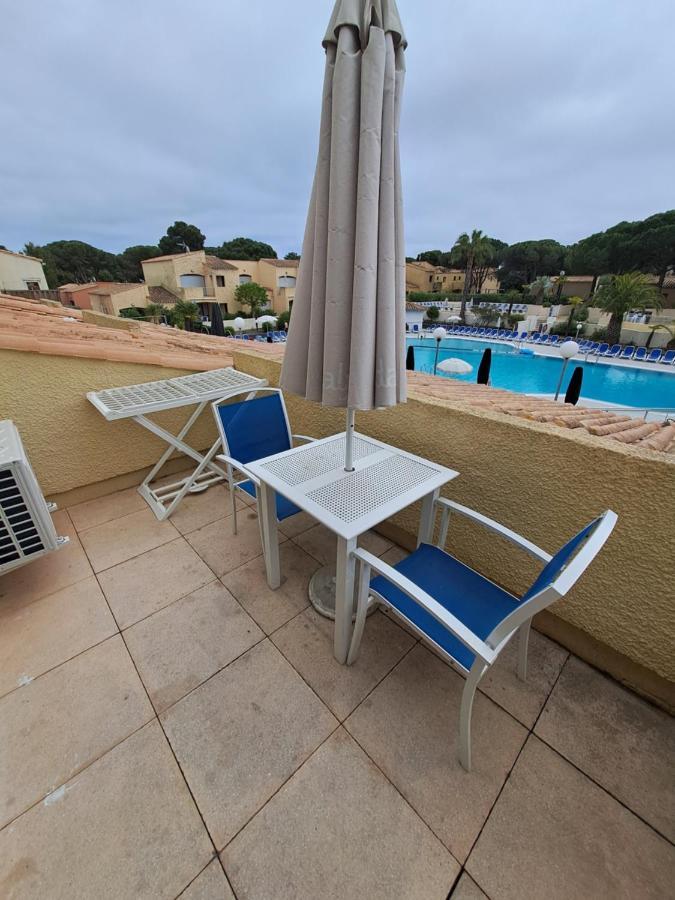 Studio Climatise Box 5 G Residence Odalys Saint Loup, Piscine ,Parking Prive Et Superette 25 Agde Exterior foto