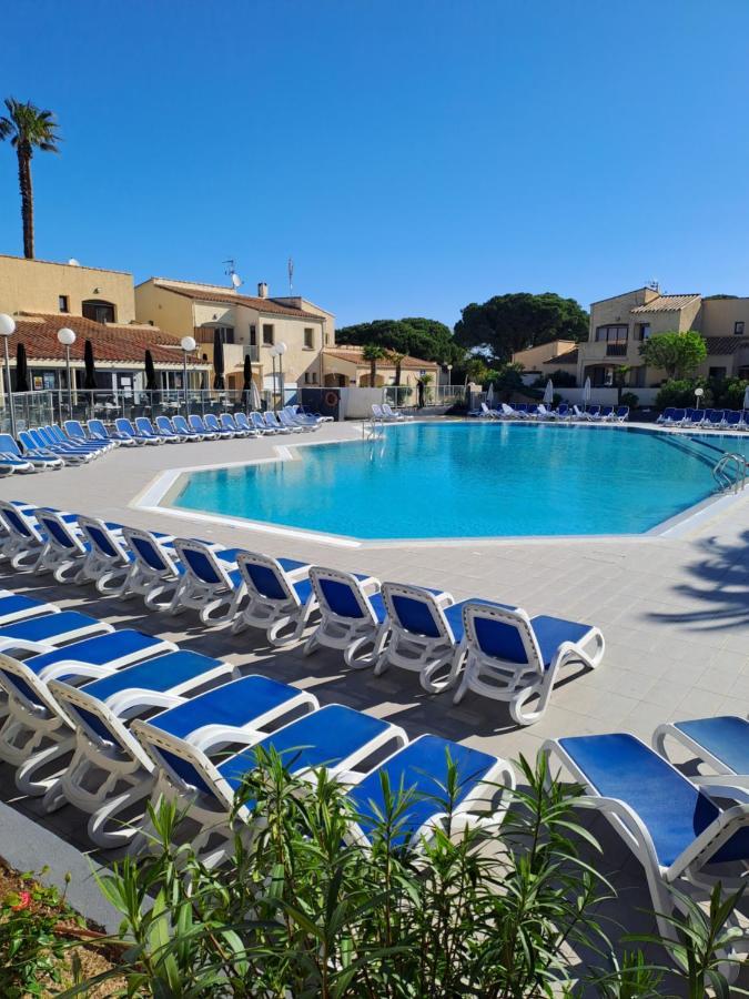 Studio Climatise Box 5 G Residence Odalys Saint Loup, Piscine ,Parking Prive Et Superette 25 Agde Exterior foto