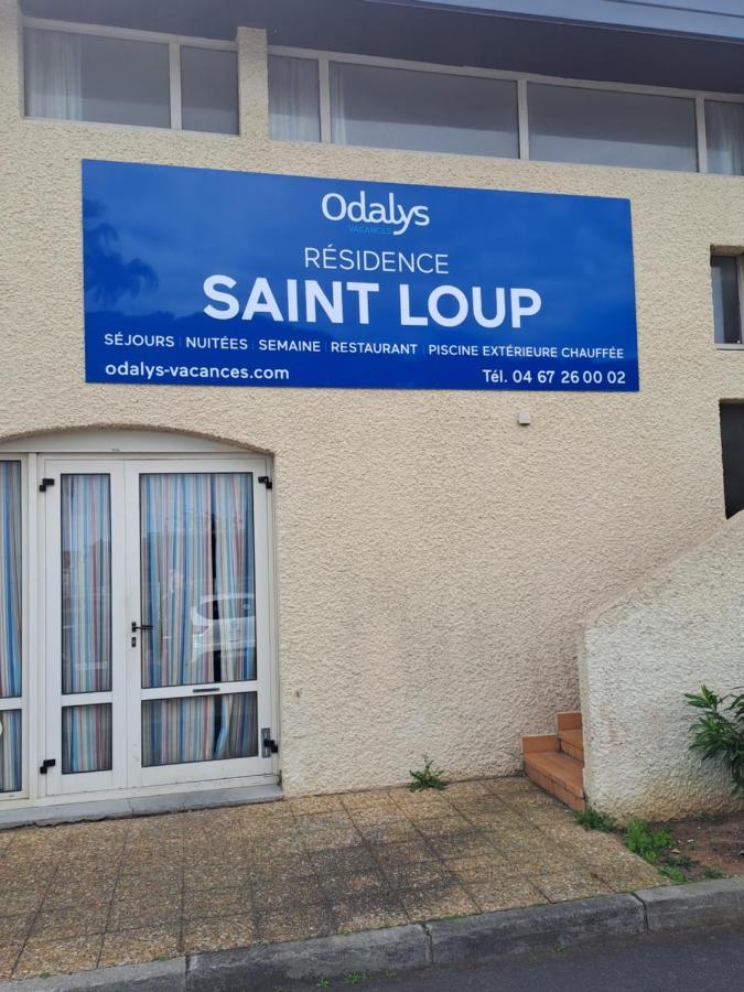 Studio Climatise Box 5 G Residence Odalys Saint Loup, Piscine ,Parking Prive Et Superette 25 Agde Exterior foto