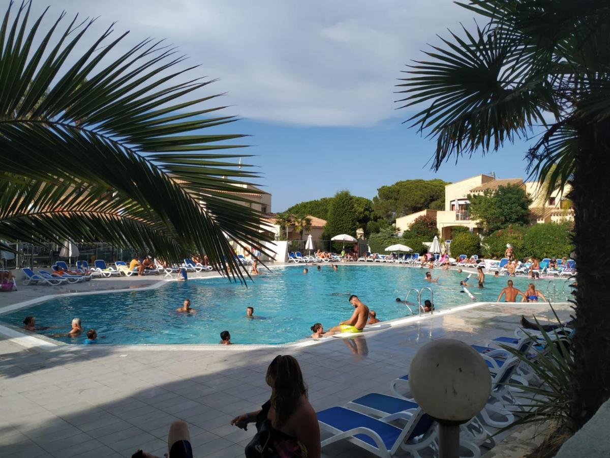 Studio Climatise Box 5 G Residence Odalys Saint Loup, Piscine ,Parking Prive Et Superette 25 Agde Exterior foto